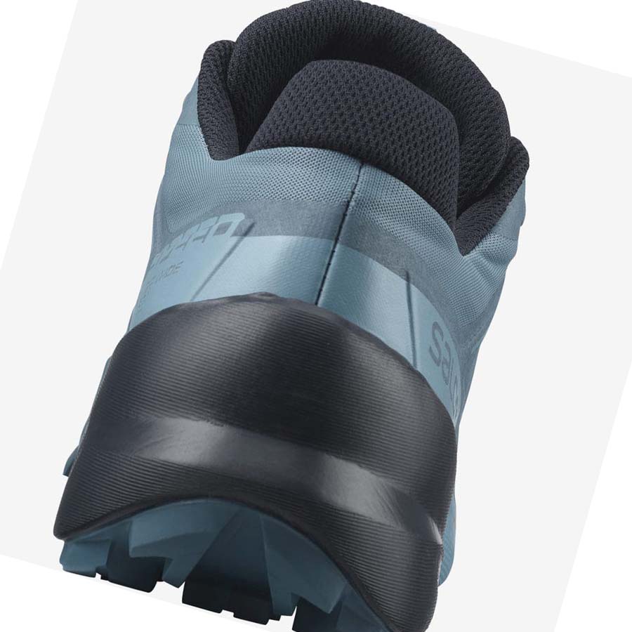 Salomon SPEEDCROSS 5 WIDE Trail Futócipő Női Kék | HU 2886BEX